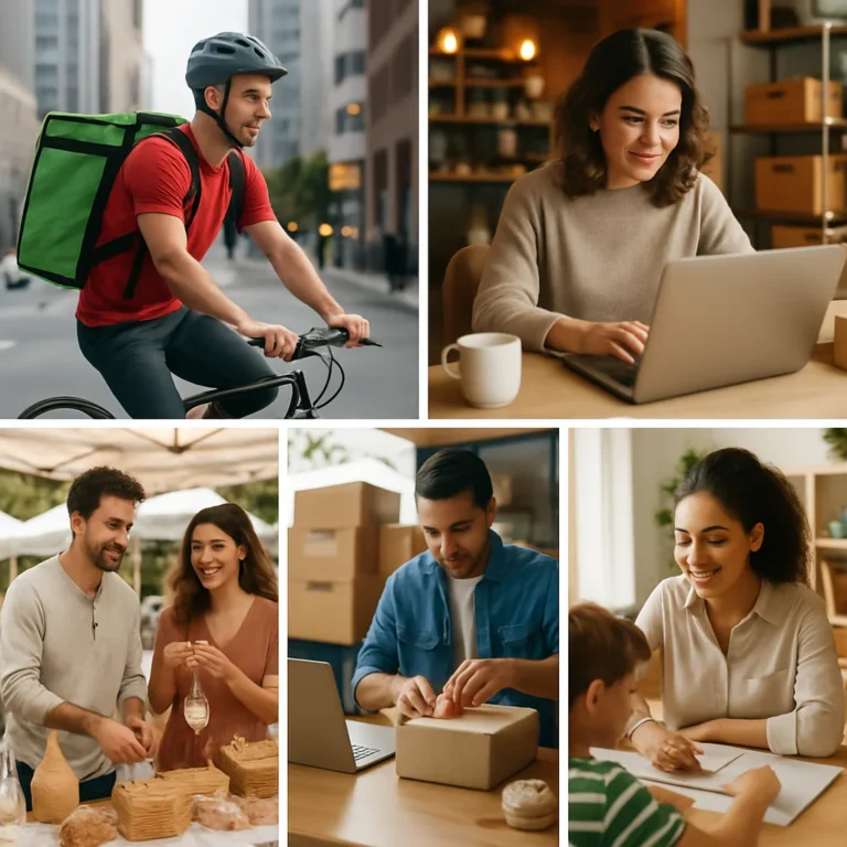 5 Side Hustles que Geram Renda Real nos EUA: Guia 2025